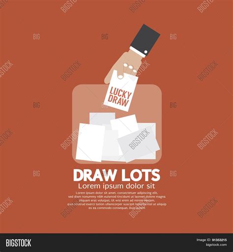 draw lots meaning.
